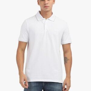 NEW! Calvin Klein Men's Stretch Pique Solid Tipped Polo - Size 2XL